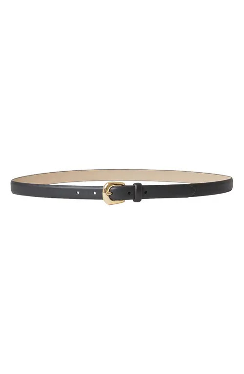 B-Low the Belt Kennedy Mini Leather Belt in Black Gold at Nordstrom, Size Small | Nordstrom