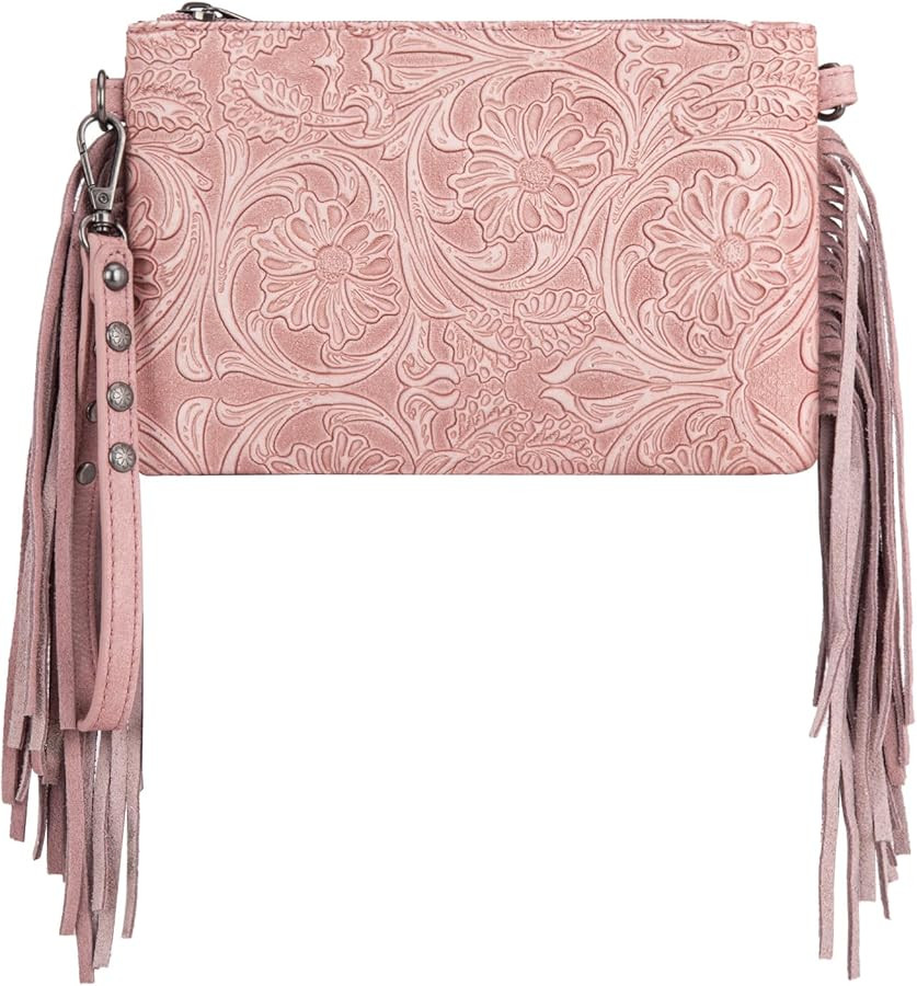 Montana West Western Purse for Women Crossbody Bag Wristlet Clutch Purse | Amazon (US)
