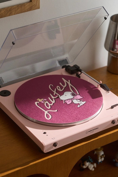 Laufey X Peanuts Snoopy & Woodstock Turntable Slipmat | Urban Outfitters (US and RoW)