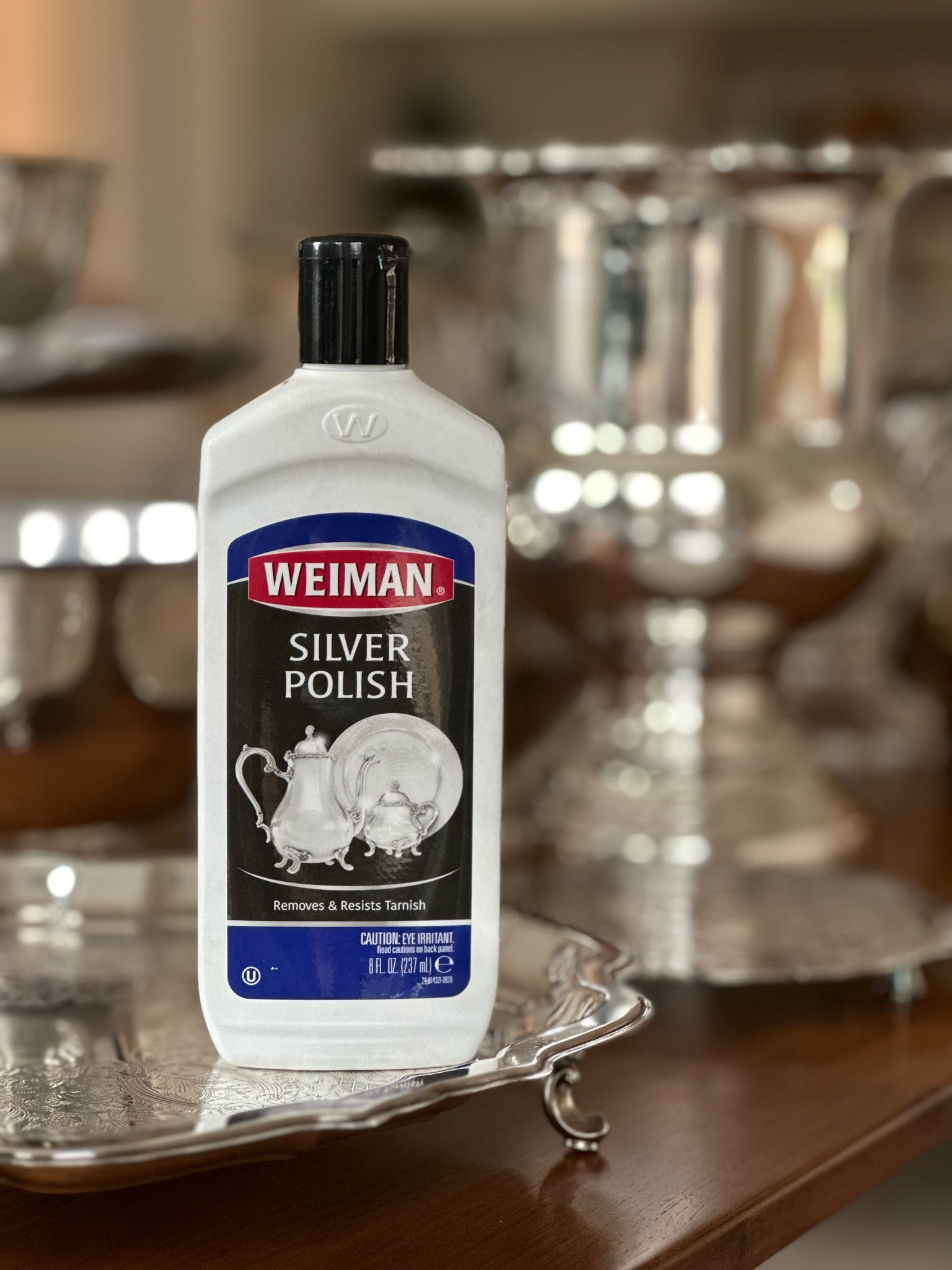 Weiman Silver Polish and Cleaner - 8 Ounce - Clean