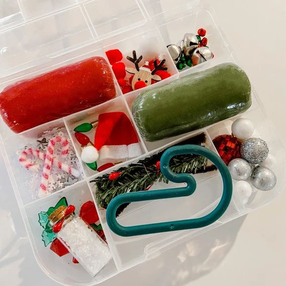 Christmas Classic Playdough Sensory Kit  Large | Etsy | Etsy (US)