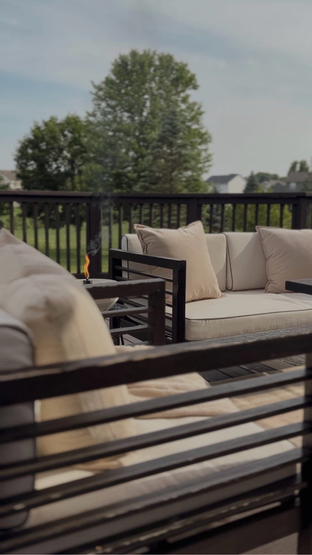 Outdoor patio decor, patio essentials, deck paint, patio paint, patio seating, outdoor seating, affordable patio set, black and white patio furniture, black end table, outdoor side table, outdoor fire pit, patio fire pit, propane fire table, black patio table, outdoor grill, patio pergola, outdoor pergola, outdoor area rug, rug for deck, rug for patio, faux flowers for outside, faux flowers for porch, large white garden pots, outdoor pots, outdoor pillows, patio pillows, deck paint, deck makeover, deck before and after, exterior paint

#LTKHome #LTKSaleAlert