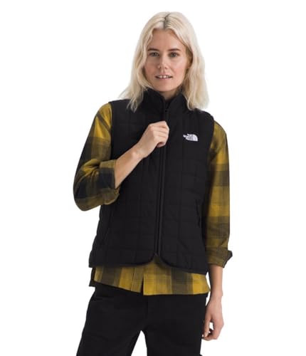 The North Face Women's Junction Insulated Vest | Water Resistant Finish with Heatseeker Insulation, Stretch Binding & Secure Zip Pockets, TNF Black, X-Small | Amazon (US)