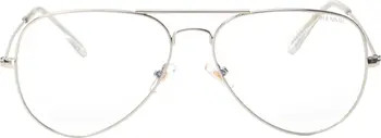 Charlie 53mm Aviator Blue Light Blocking Glasses | Nordstrom