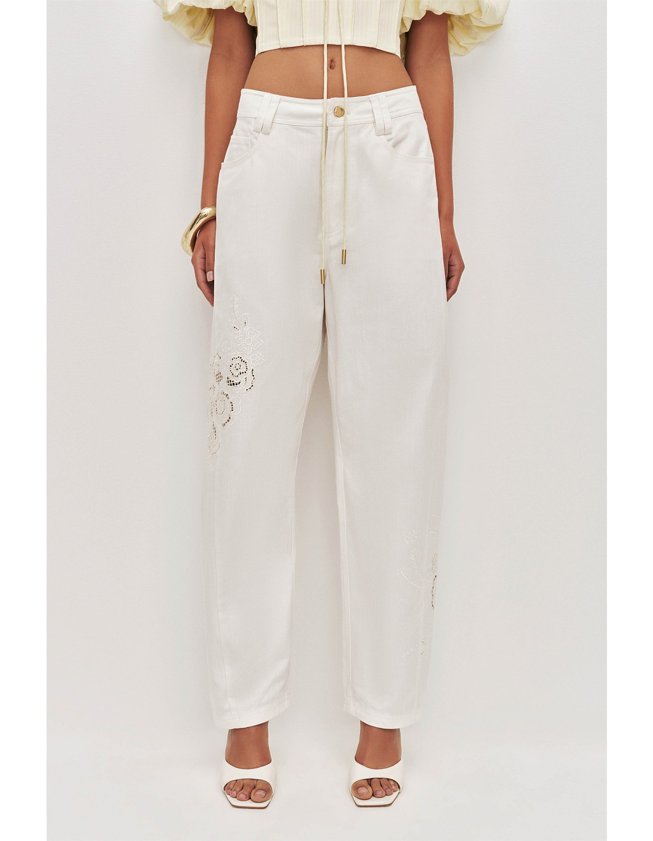Halo Embroidered Pant | David Jones (Australia & New Zealand)