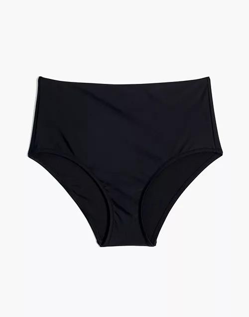 Madewell Second Wave Retro High-Waisted Bikini Bottom | Madewell