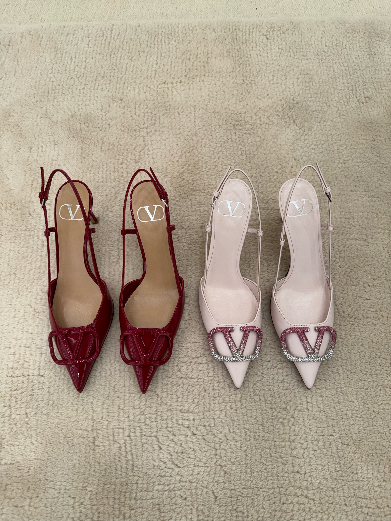 Valentino VLogo Slingback Heels

#LTKitbag #LTKshoecrush #LTKsalealert