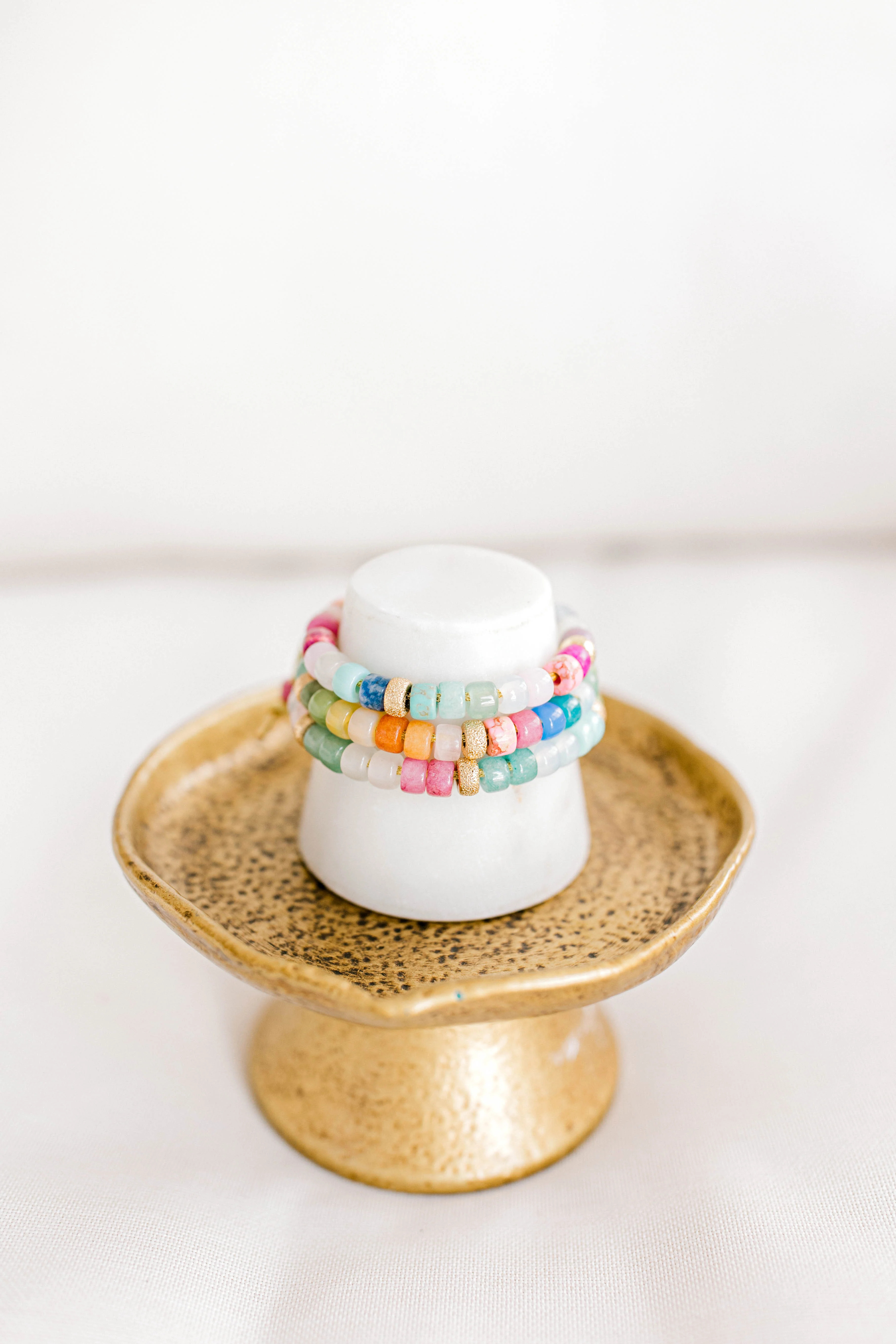 Pastel Rainbow Forte Bracelet | Pearly Pie Collective