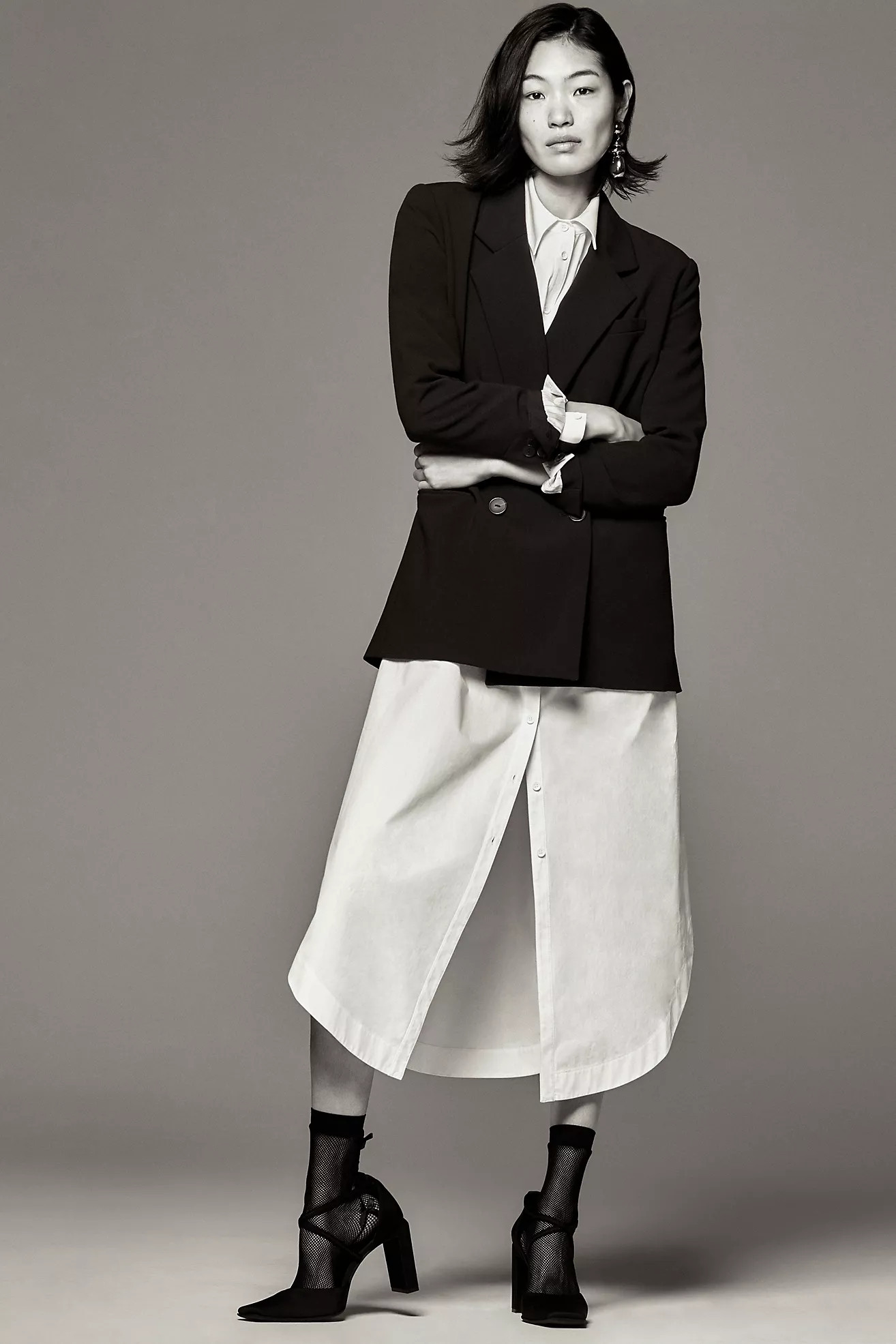 The Soren Long-Sleeve Shirt Dress | Anthropologie (US)