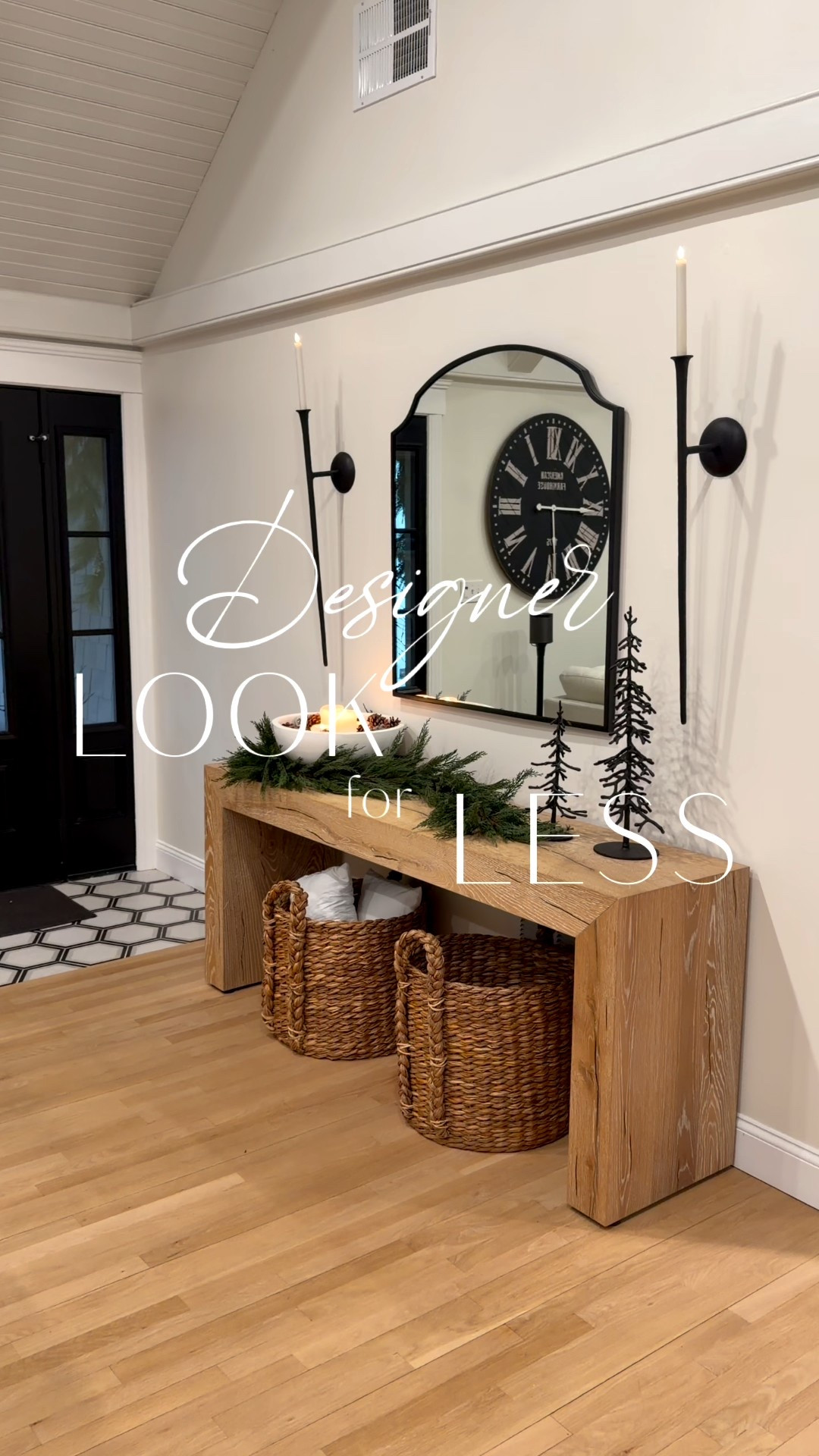 These baskets from Target are the designer look for less that this entryway needed!   

#LTKHome #LTKSeasonal #LTKFindsUnder100