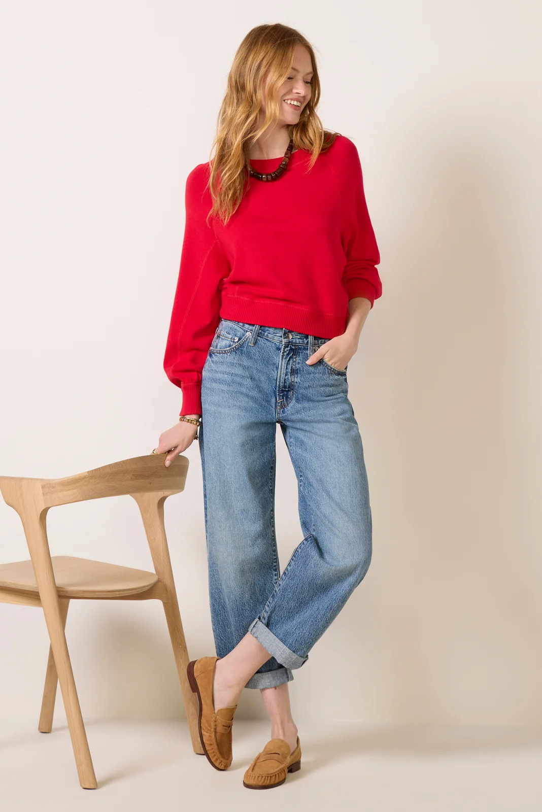 Donny Rolled Hem Boyfriend Jean | Evereve
