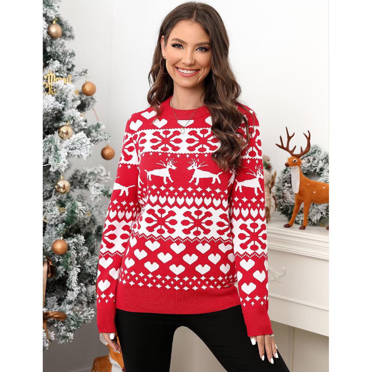 Ugly Christmas Sweater for Women Funny Holiday Sweaters Tacky Christmas Sweaters Snowman Sweatshi... | Target