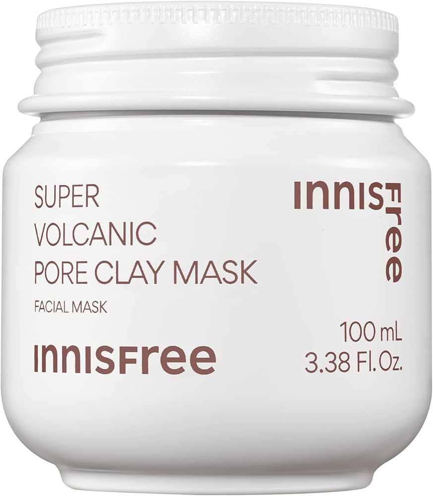 innisfree Super Volcanic Pore Clay Mask, Korean Pore Clearing Clay Mask with Volcanic Clusters an... | Amazon (US)