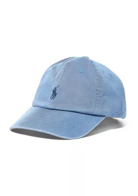 Polo Ralph Lauren Cotton Chino Baseball Cap, Blue | Belk