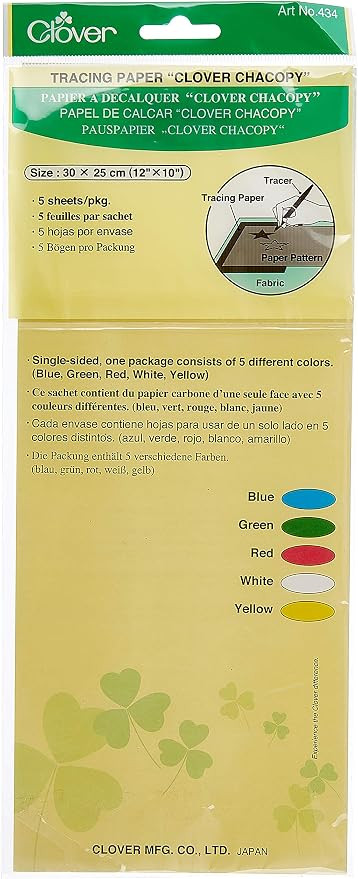 Clover "Chacopy" Tracing Paper,12.88 x 5.13 x 0.13 | Amazon (US)