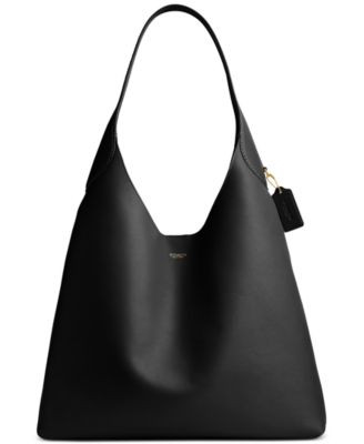 COACH Brooklyn Large Leather Shoulder Bag - Macy's | Macy's