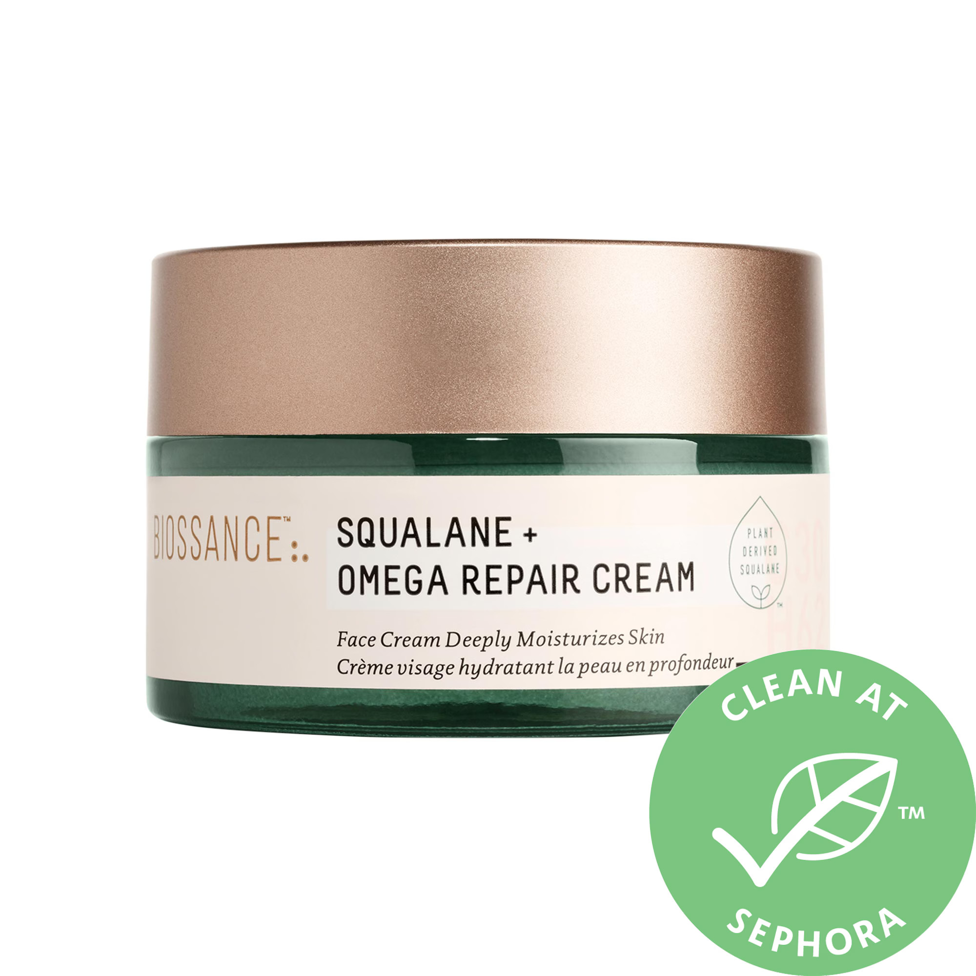 Biossance Squalane + Omega Repair Cream 1.69 oz/ 50 mL | Sephora (US)