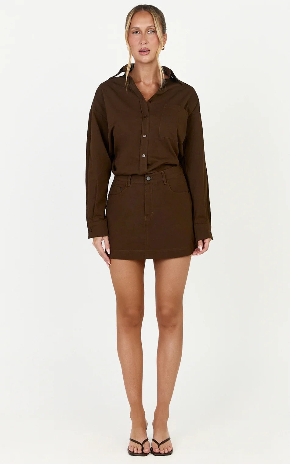 Blanche Mini Skirt | Showpo (US, UK & Europe)