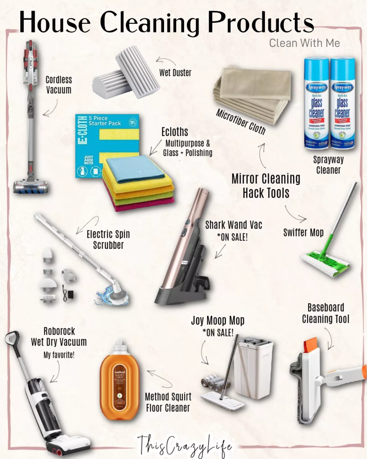 Cleaning Tools that are Used for House Cleaning