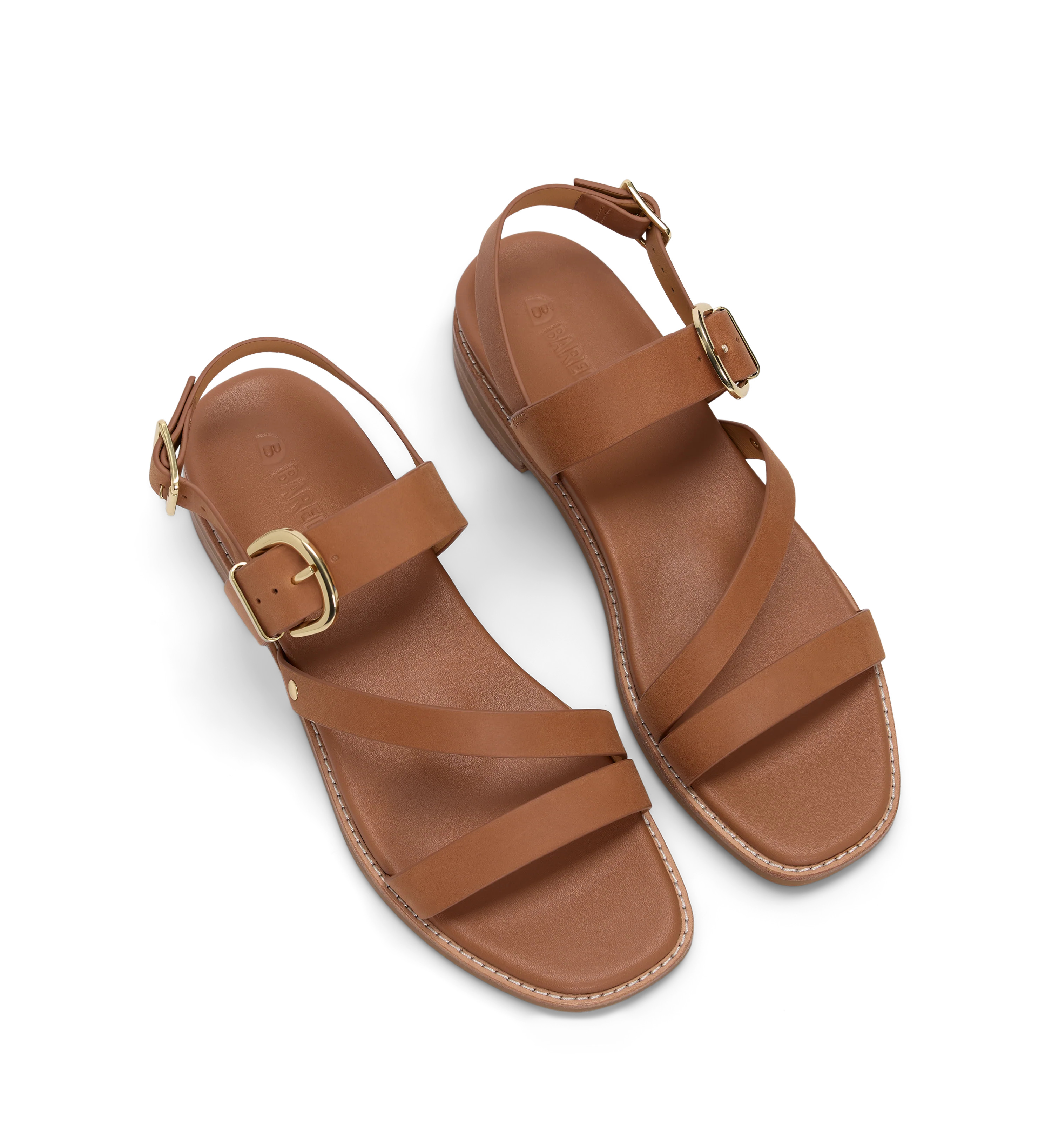 Trumpeter Tan Leather Sandals - Bared Footwear | Bared Footwear