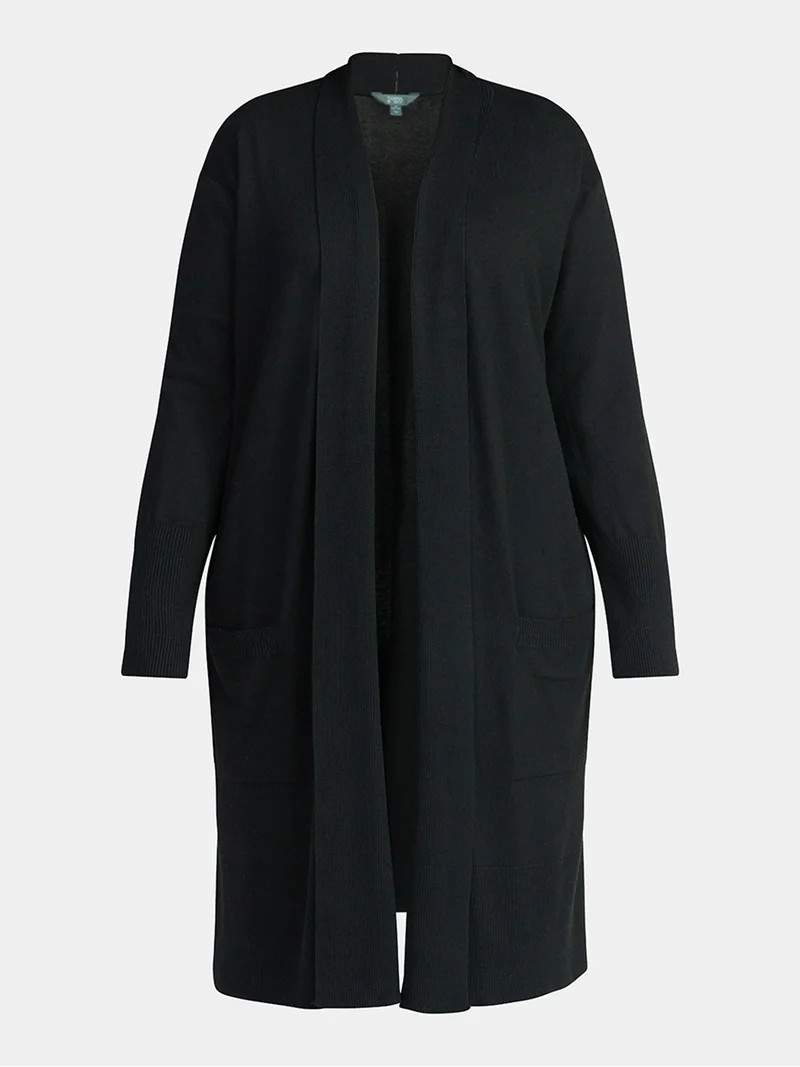 Terra & Sky Women's Plus Duster Cardigan, Sizes 0X-5X | Walmart (US)