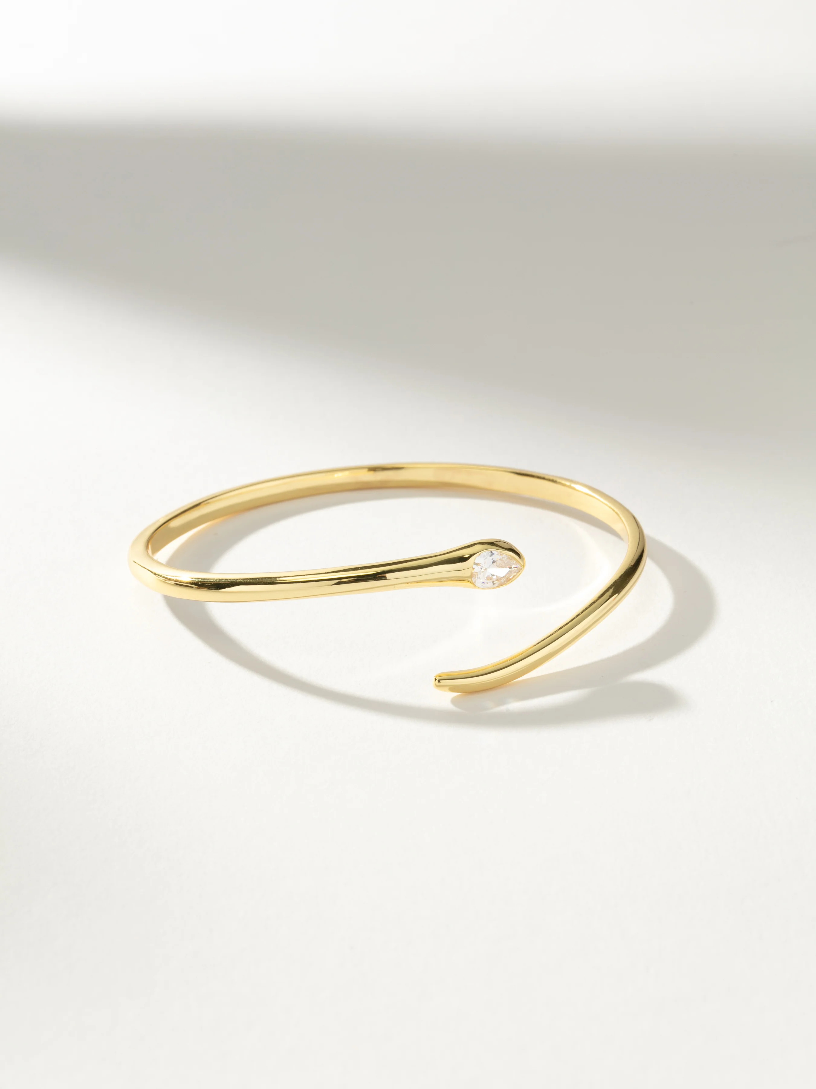 Spiral Snake Bangle Bracelet in Gold | Uncommon James | Uncommon James