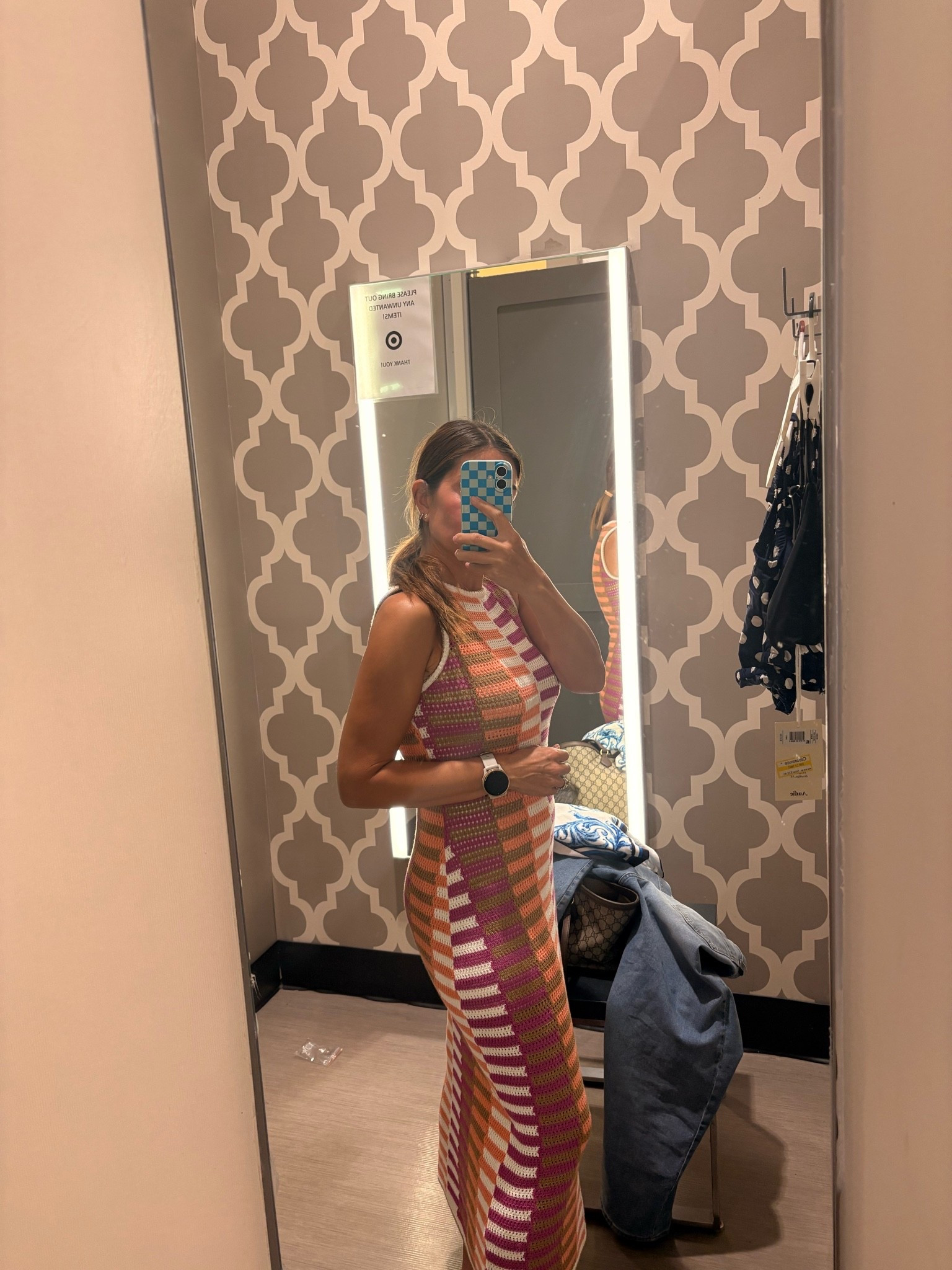 Target dress
Wearing a small