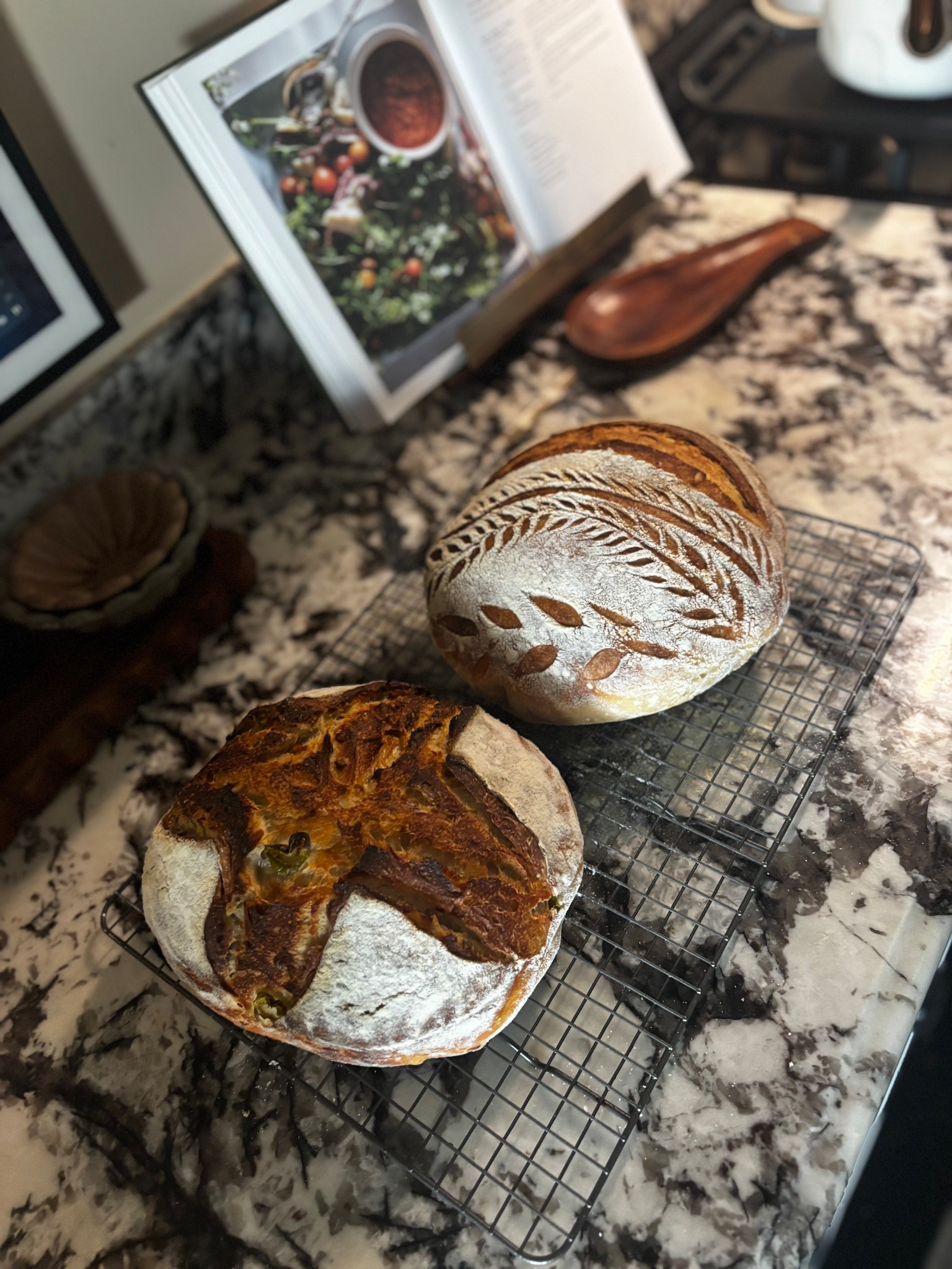 When your kitchen feels like home 🤍
Fresh sourdough + a few of my favorite baking essentials.
Linking the Dutch oven, cooling rack, and tools I use every week.

#LTKHome #LTKfoodie #LTKmomlife