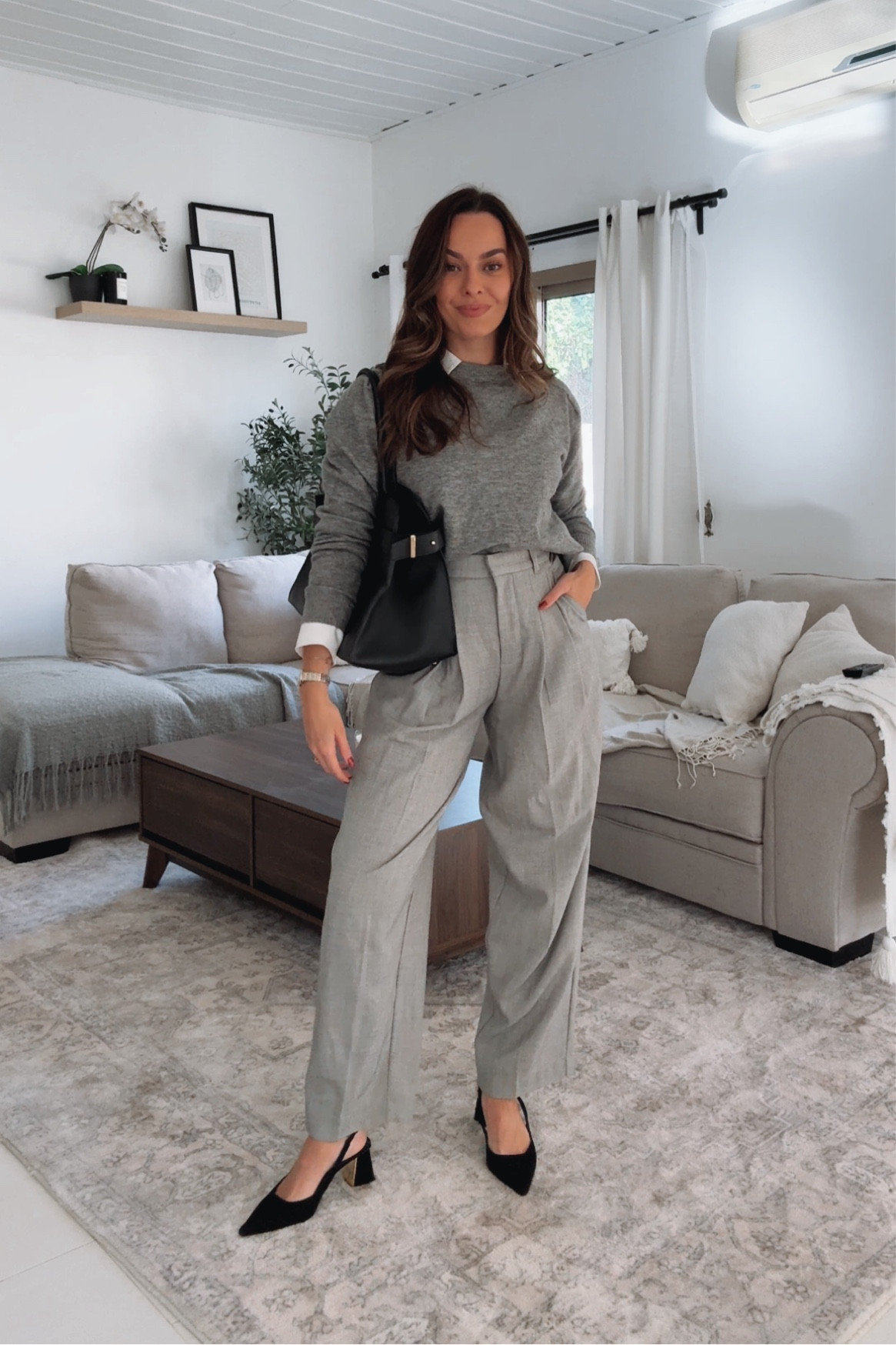First office outfit of the year! 

Corporate outfits, grey outfits, smart outfits, workwear, office look, office outfit

#LTKwinter #LTKuk #LTKworkwear