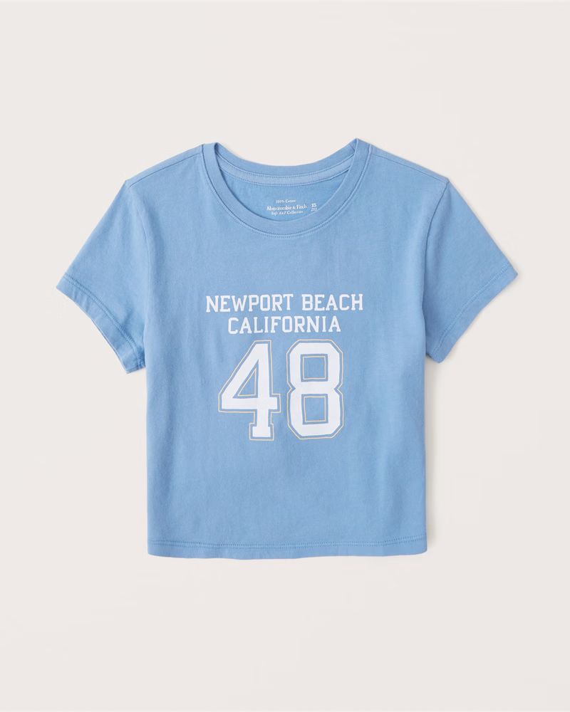 Sporty Short-Sleeve Baby Tee | Abercrombie & Fitch (US)