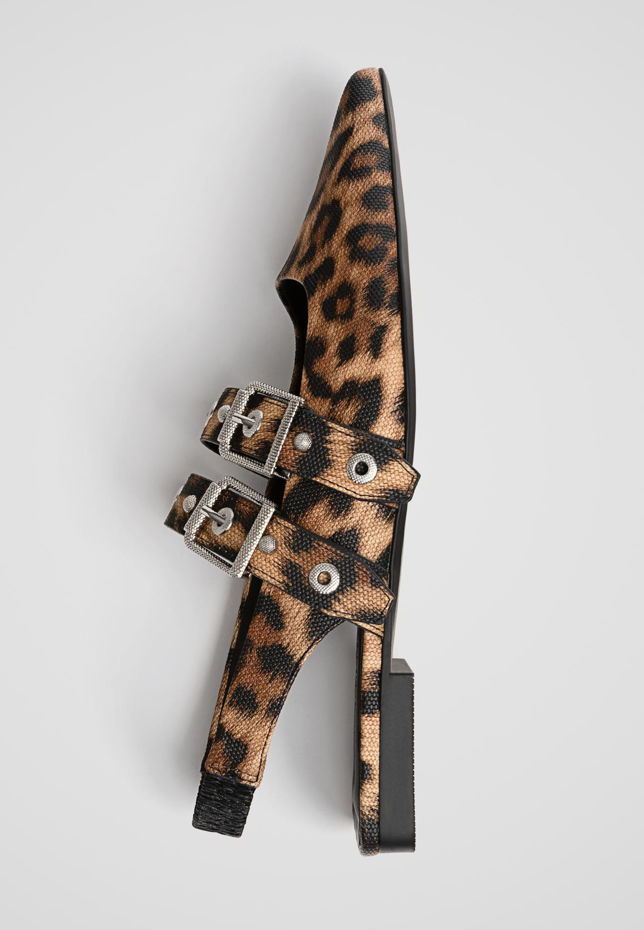 Leopard print flats - Women's All | Stradivarius United Kingdom | Stradivarius (UK)
