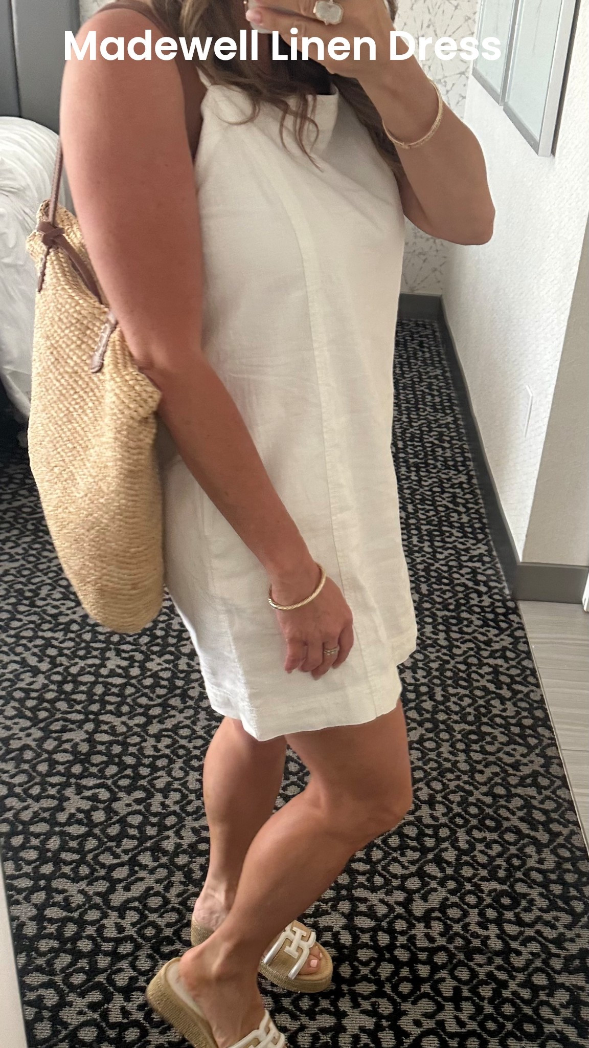 I think I need this in every color! Linen is perfect for the hot summer months! Wearing a size 10. Comes in multiple colors! Sandals also come in multiple colors! 

#LTKPetite #LTKMidsize #LTKSummerEdit