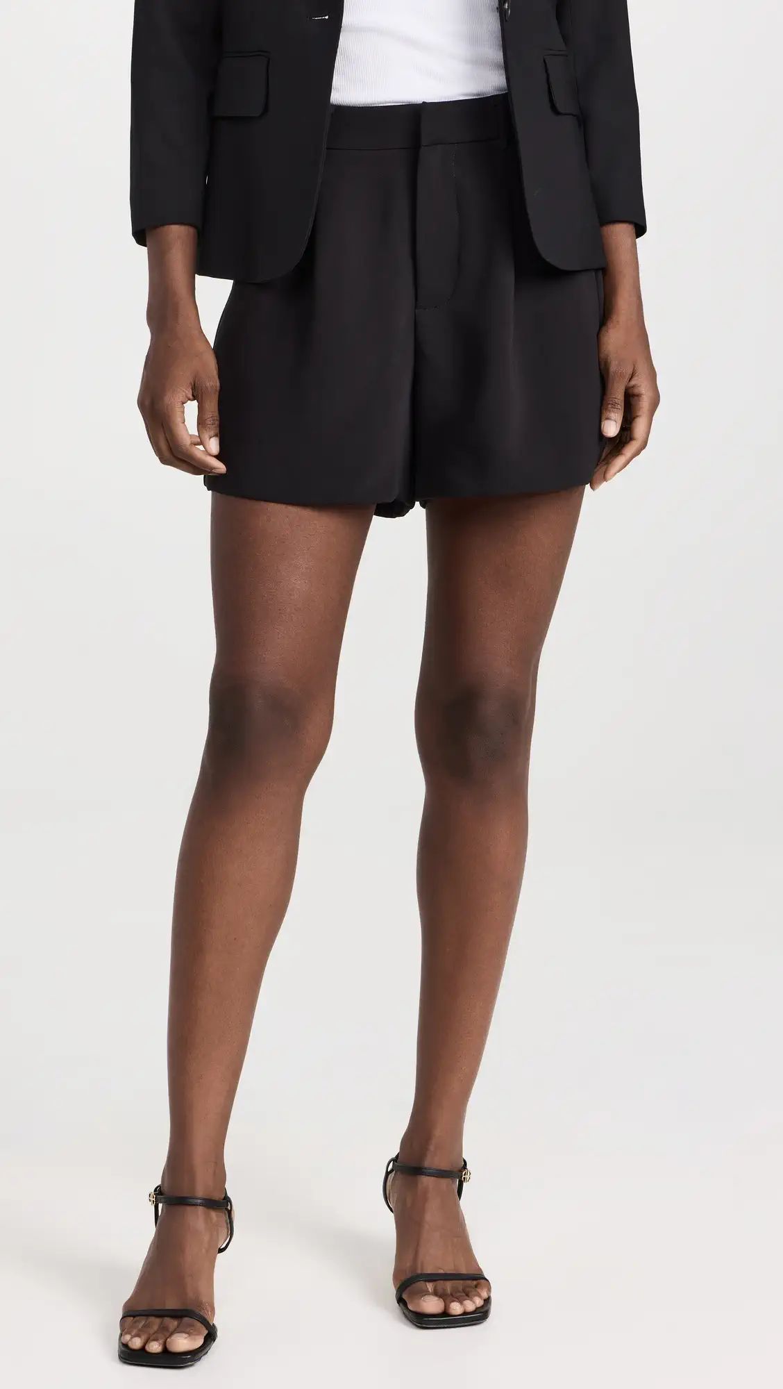 Good American Luxe Suiting Trouser Shorts | Shopbop | Shopbop
