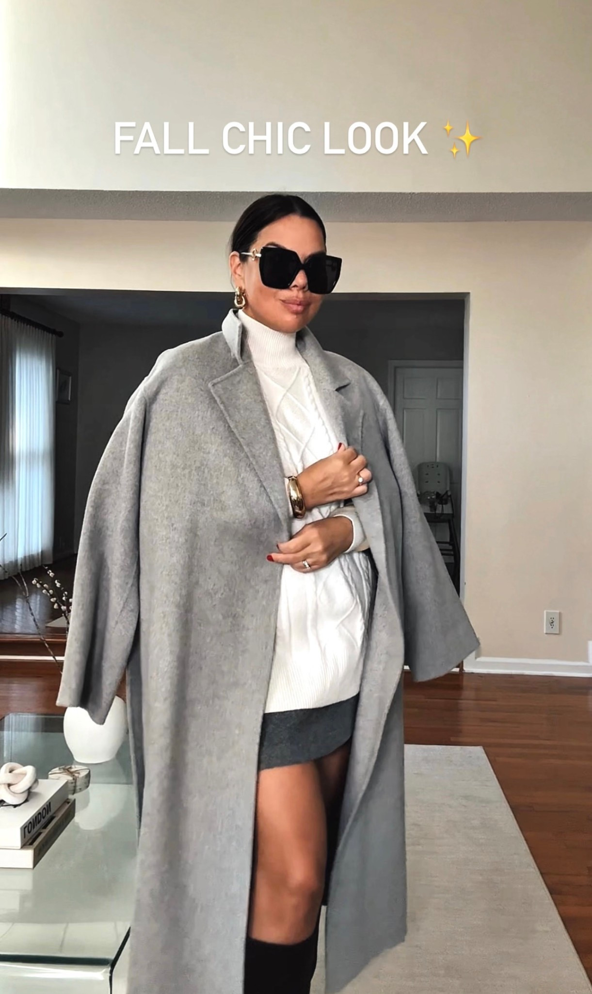 Timeless Elegance 🤍
This Cos coat instantly elevates any look — soft gray, classic cut, and that effortless sophistication we all love.
Styled it with a cozy white knit and @Target mini skirt — chic, warm, and perfect for fall days. ✨#ltktarget #ltkfinds #ltkfalloutfit

#LTKStyleTip #LTKFindsUnder50 

#LTKSeasonal