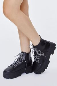 Buckled Lug-Sole Booties | Forever 21 | Forever 21 (US)
