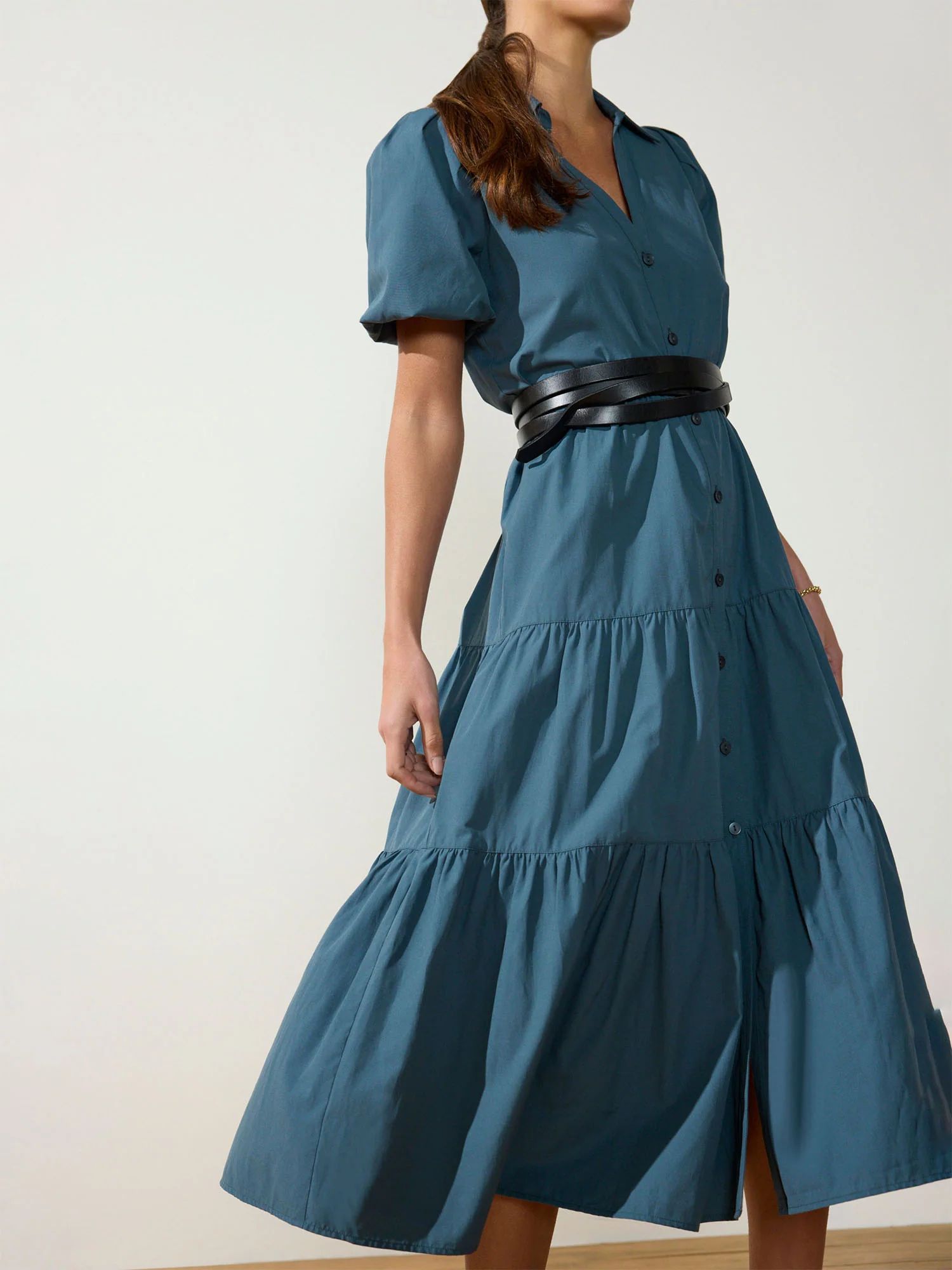 Brochu Walker | Women's Havana Dress in Ocean Blue | Brochu Walker