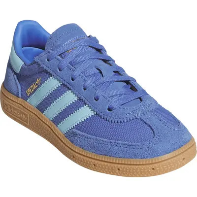 adidas Kids' Handball Spezial Sneaker in Aurora Ivy/Shock Pink/Gum5 at Nordstrom, Size 11.5 M | Nordstrom