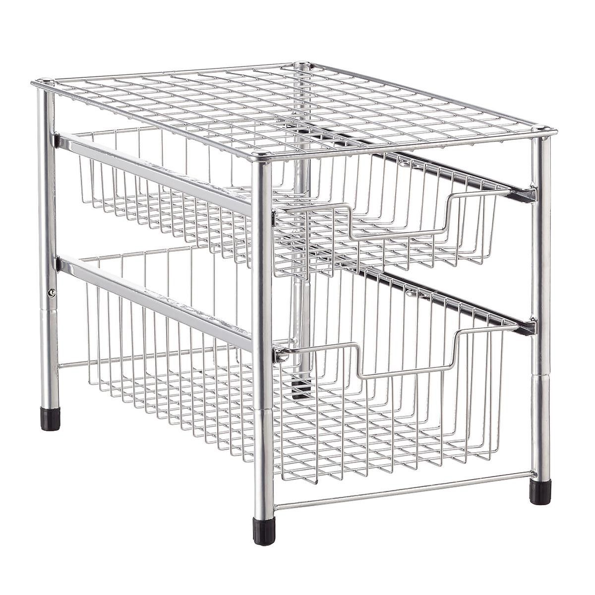 Wire Pull-Out Cabinet Organizers | The Container Store