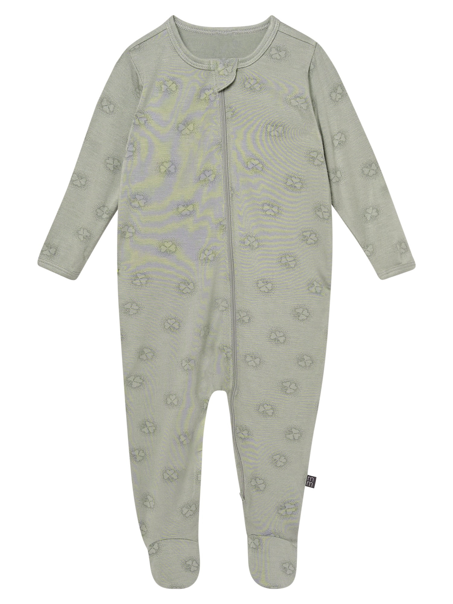 Modern Moments by Gerber Baby Neutral Viscose St. Patrick´s Sleep ´N Play Footed Pajamas, Sizes... | Walmart (US)