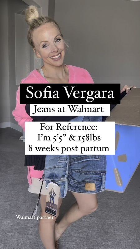 #walmartfashion #sofiavergara #walmartpartner @sofiavergara @walmart @walmartfashion Sophia vergara at Walmart! Everything is TTS - 6 in all the jeans, medium in the tops, 8 in the sneakers 

#LTKFind #LTKunder50 #LTKstyletip