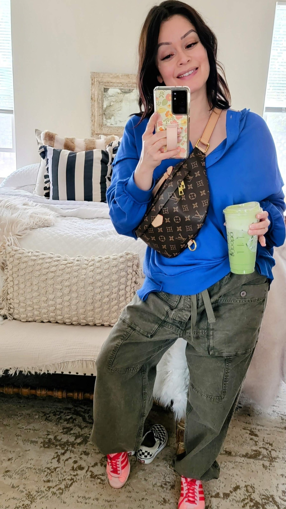 Morning coffee run outfit.
Wearing a medium in both pants & pullover. Both run tts I just love a baggy fit.


#LTKStyleTip #LTKOver40 #LTKSaleAlert