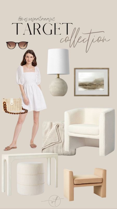 Target Collection: spring refresh with neutrals and new favorite white dress.

Target home, neutral home, artwork, art print, frames, budget friendly decor, budget friendly, affordable home decor, white dress, sunglasses, Easter dress, vacation outfit, festival, bag, straw bag, console table, casaluna throw blanket, barrel chair, accent chair, in stock, sale alert, lamp, mini lamp, 

#LTKFestival #LTKsalealert #LTKhome