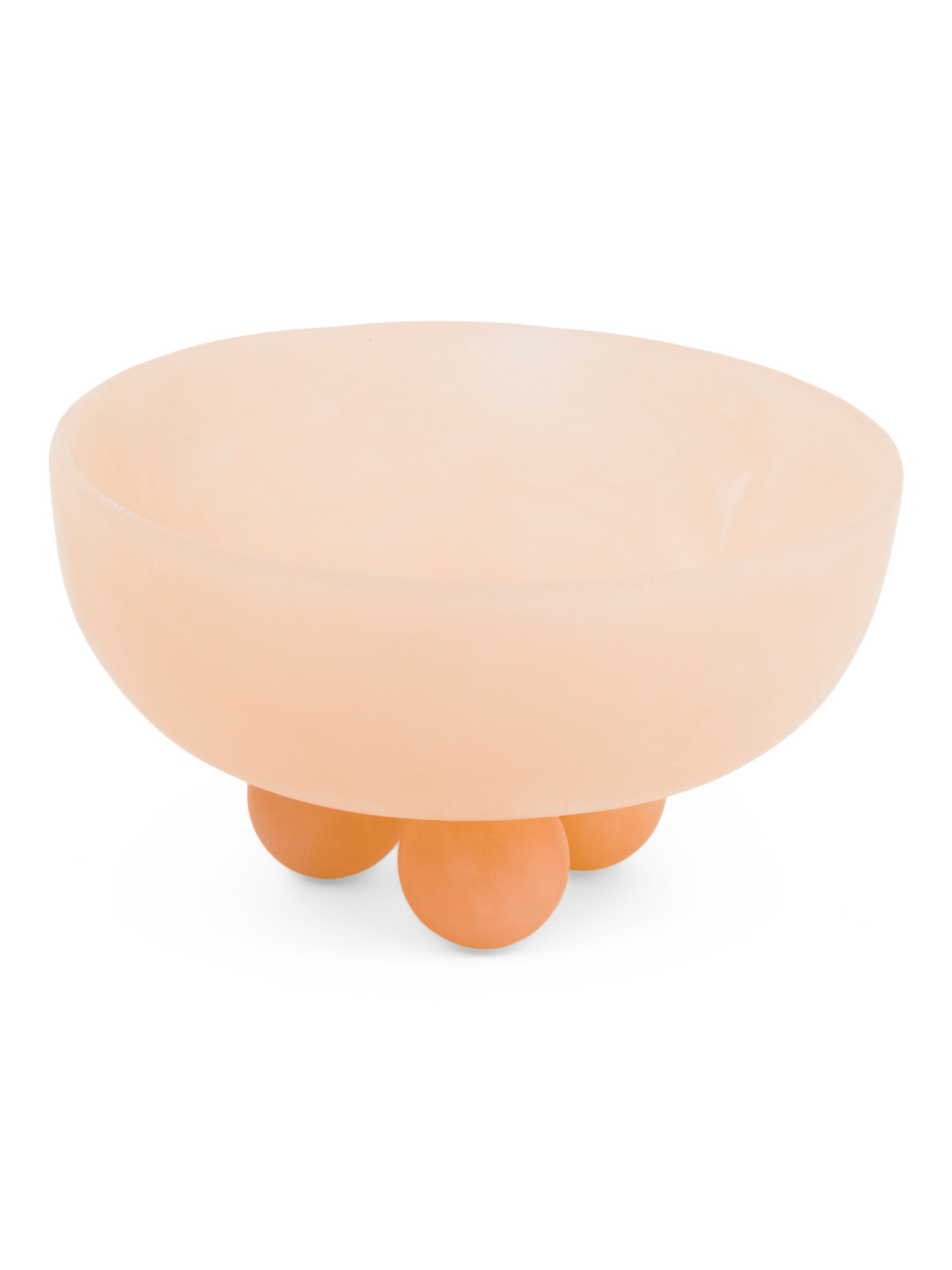 9in 3-ball Base Resin Bowl | TJ Maxx