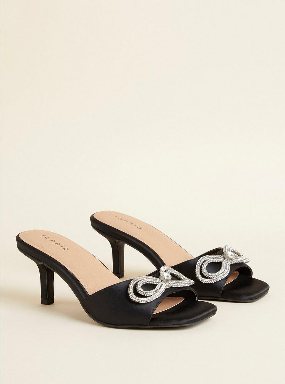 Rhinestone Bow Mule (WW) | Torrid (US & Canada)
