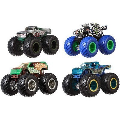 Hot Wheels Monster Trucks 1: 64 Scale 4-Truck Pack, GBP23 Styles May Vary | Target