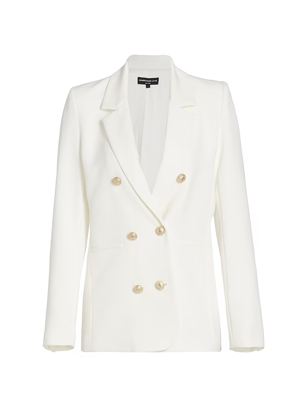 Leighton Tailored Crepe Blazer | Saks Fifth Avenue