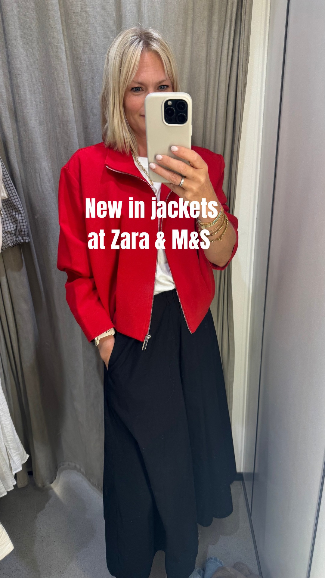 New in autumn jackets 

Wearing XS in both Zara styles. 
Definitely size down in the check 

The suede comes up big so size down as does the pink jacket. 

Was wearing an 8 in the cropped trench as they didn’t have a 6. Does also come in petite but trying on a regular here. 

Jackets 
Autumn jackets 
Autumn outfits over 40

#LTKuk #LTKautumn #LTKstyletip