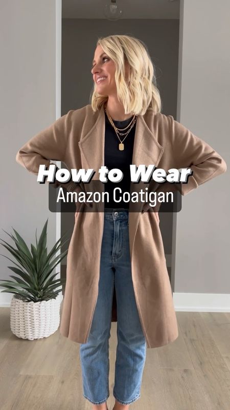 How to wear an Amazon coatigan! 4 different outfit ideas! 

#LTKstyletip #LTKfindsunder100 #LTKSeasonal