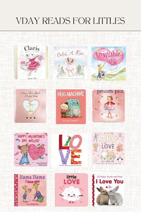 Vday kids books, Valentine’s Day books, nursery books, valentine nursery bookshelf, love, books for baby 

#LTKSeasonal #LTKhome #LTKfamily