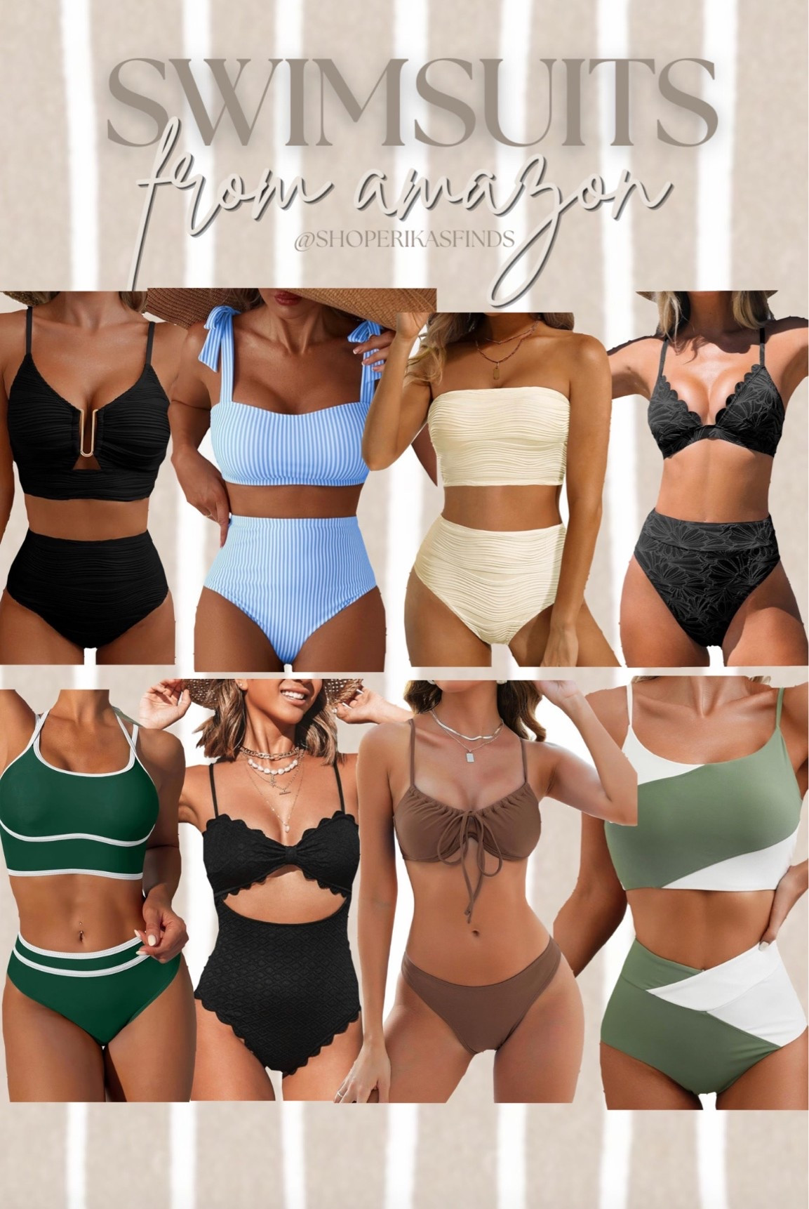 Swimsuits from Amazon ☀️⛱️🌊

#LTKSaleAlert #LTKootd